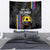Custom Colombia Football Tapestry 2024 Vamos La Tricolor - Black - Wonder Print Shop