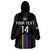 Custom Colombia Football Wearable Blanket Hoodie 2024 Vamos La Tricolor - Black - Wonder Print Shop