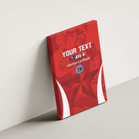 Custom Chile Football Canvas Wall Art 2024 Vamos La Roja - Red - Wonder Print Shop