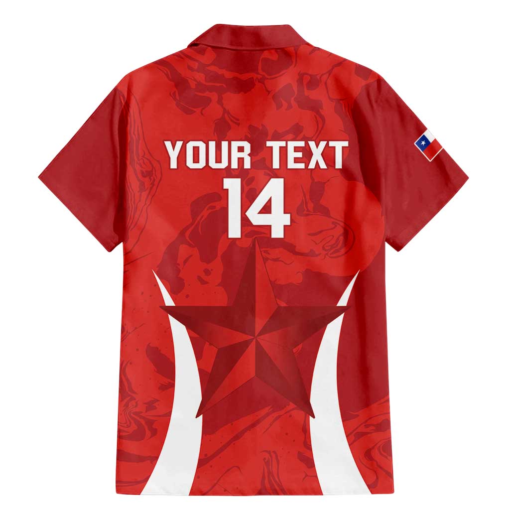 Custom Chile Football Family Matching Mermaid Dress and Hawaiian Shirt 2024 Vamos La Roja - Red - Wonder Print Shop
