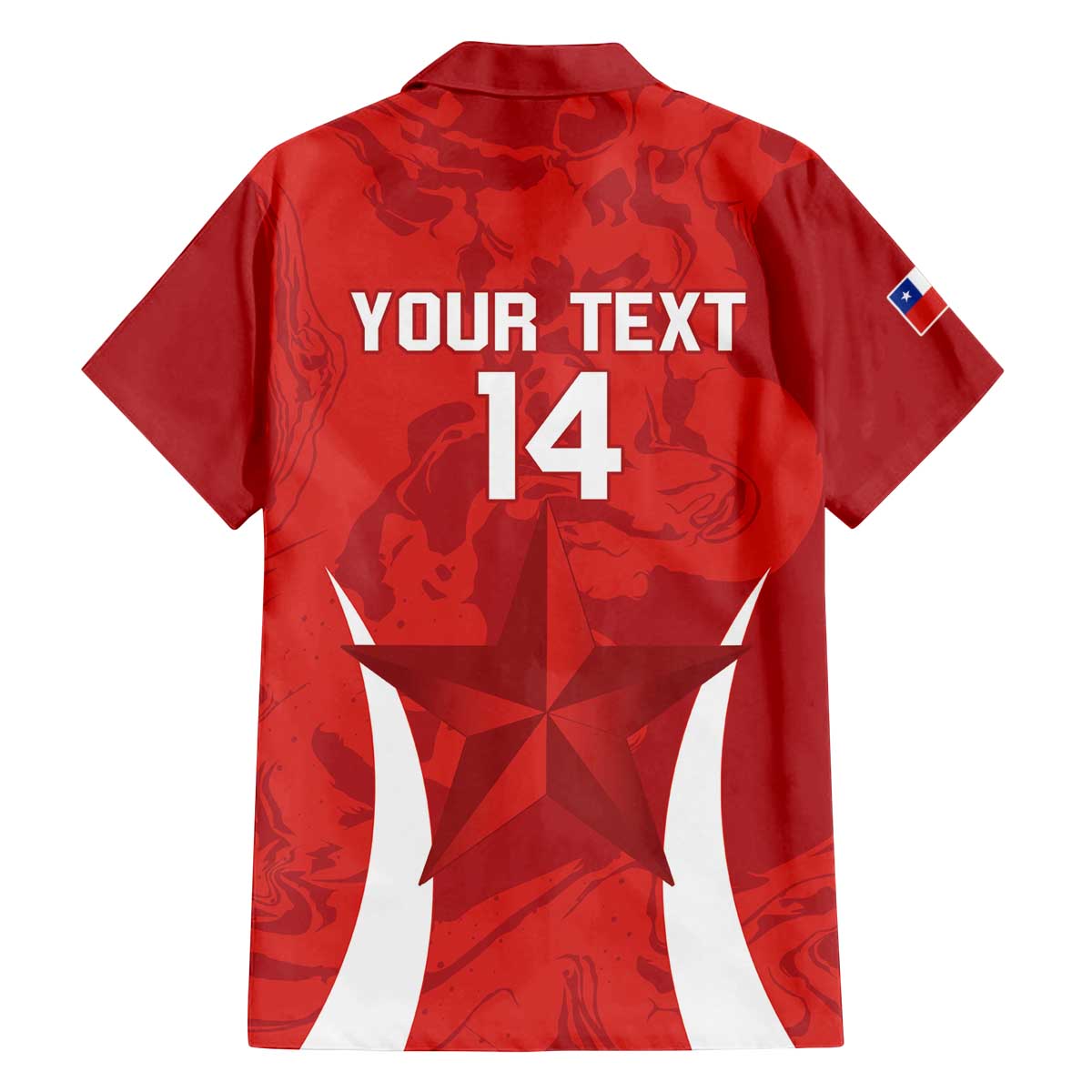 Custom Chile Football Family Matching Off The Shoulder Long Sleeve Dress and Hawaiian Shirt 2024 Vamos La Roja - Red - Wonder Print Shop