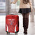 Custom Chile Football Luggage Cover 2024 Vamos La Roja - Red - Wonder Print Shop
