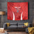 Custom Chile Football Tapestry 2024 Vamos La Roja - Red - Wonder Print Shop