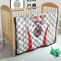 Custom Chile Football Quilt 2024 Vamos La Roja - White - Wonder Print Shop