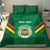 Custom Bolivia Football Bedding Set 2024 Vamos La Verde - Green - Wonder Print Shop