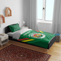 Custom Bolivia Football Bedding Set 2024 Vamos La Verde - Green - Wonder Print Shop