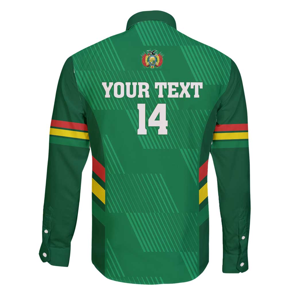 Custom Bolivia Football Family Matching Mermaid Dress and Hawaiian Shirt 2024 Vamos La Verde - Green - Wonder Print Shop