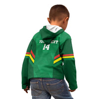 Custom Bolivia Football Kid Hoodie 2024 Vamos La Verde - Green - Wonder Print Shop