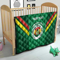 Custom Bolivia Football Quilt 2024 Vamos La Verde - Green - Wonder Print Shop