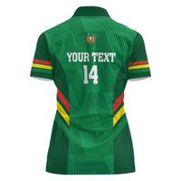 Custom Bolivia Football Women Polo Shirt 2024 Vamos La Verde - Green - Wonder Print Shop