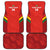 Custom Bolivia Football Car Mats 2024 Vamos La Verde - Red - Wonder Print Shop