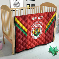 Custom Bolivia Football Quilt 2024 Vamos La Verde - Red - Wonder Print Shop