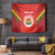 Custom Bolivia Football Tapestry 2024 Vamos La Verde - Red - Wonder Print Shop