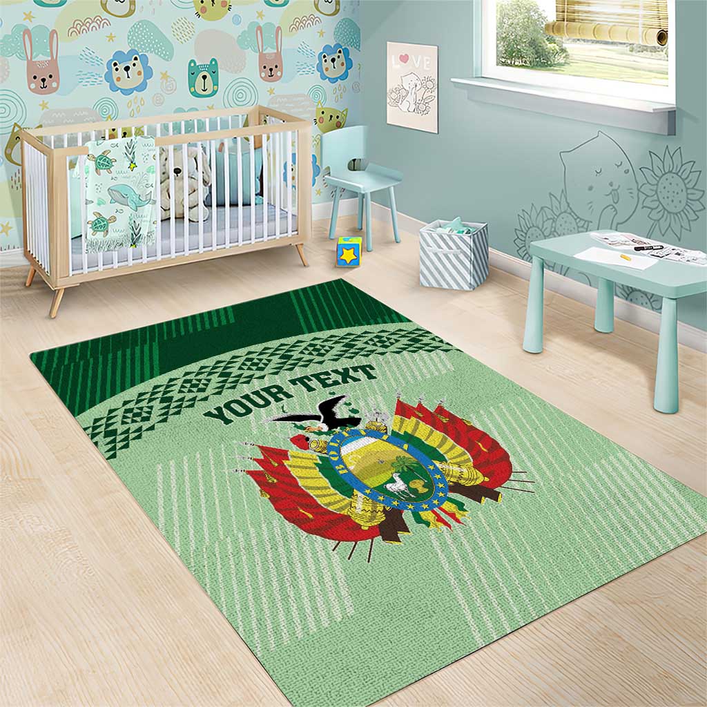 Custom La Verde Bolivia Football Area Rug Est 1926 Newest Version - Wonder Print Shop