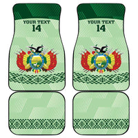 Custom La Verde Bolivia Football Car Mats Est 1926 Newest Version - Wonder Print Shop