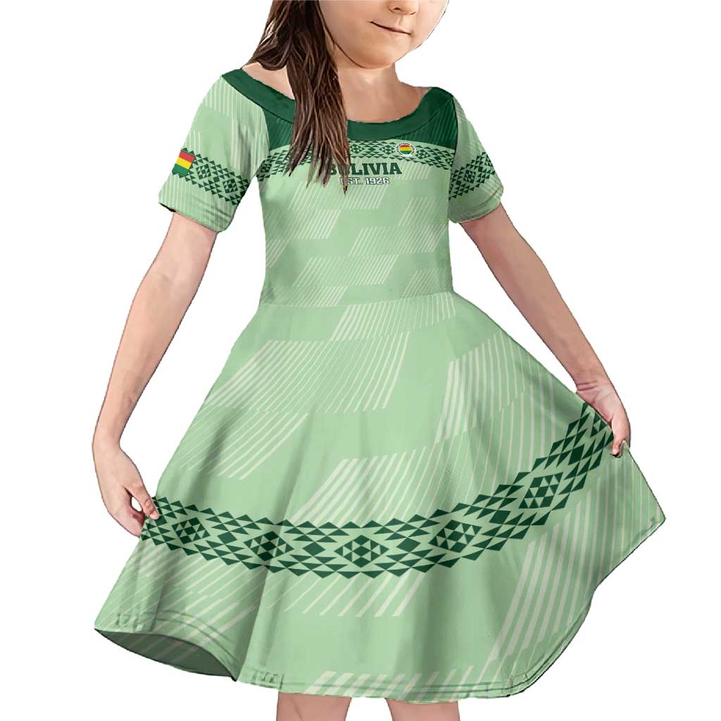 Custom La Verde Bolivia Football Family Matching Mermaid Dress and Hawaiian Shirt Est 1926 Newest Version - Wonder Print Shop