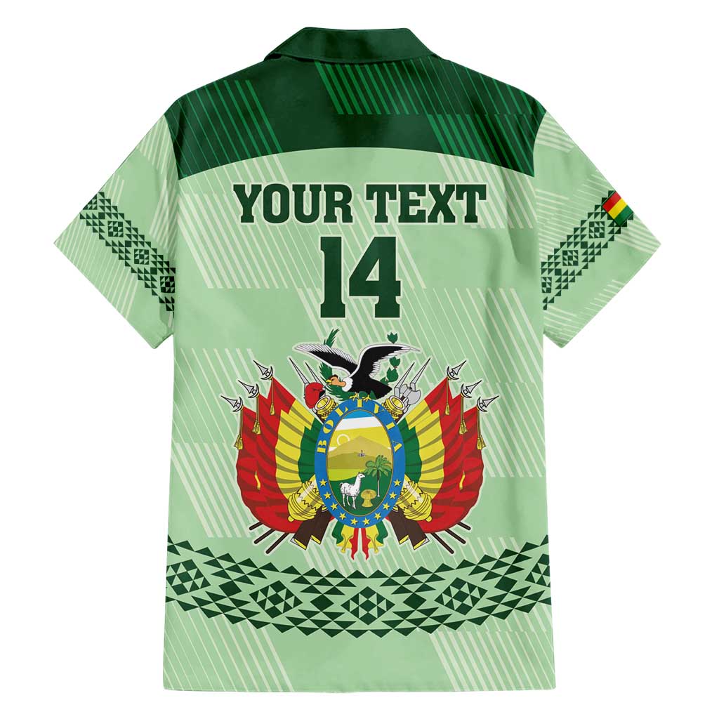 Custom La Verde Bolivia Football Family Matching Short Sleeve Bodycon Dress and Hawaiian Shirt Est 1926 Newest Version - Wonder Print Shop