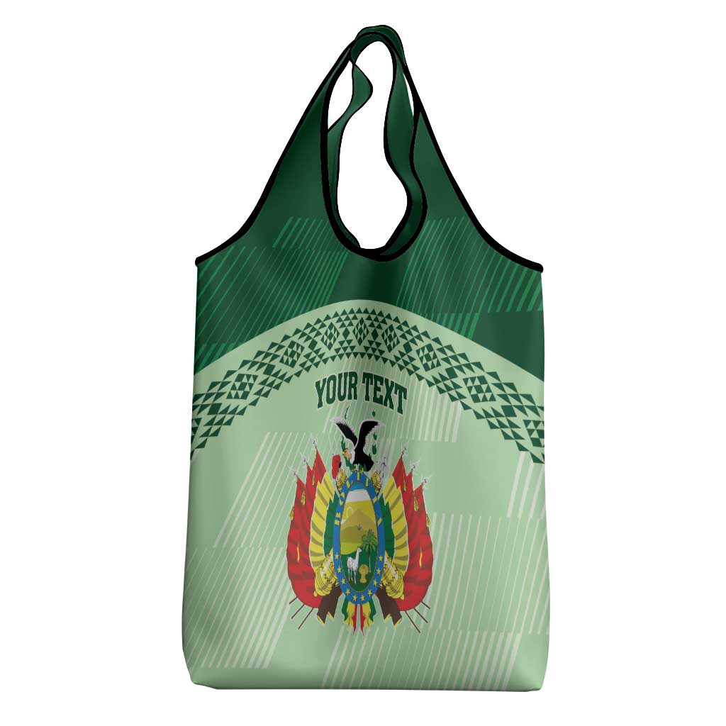 Custom La Verde Bolivia Football Grocery Bag Est 1926 Newest Version