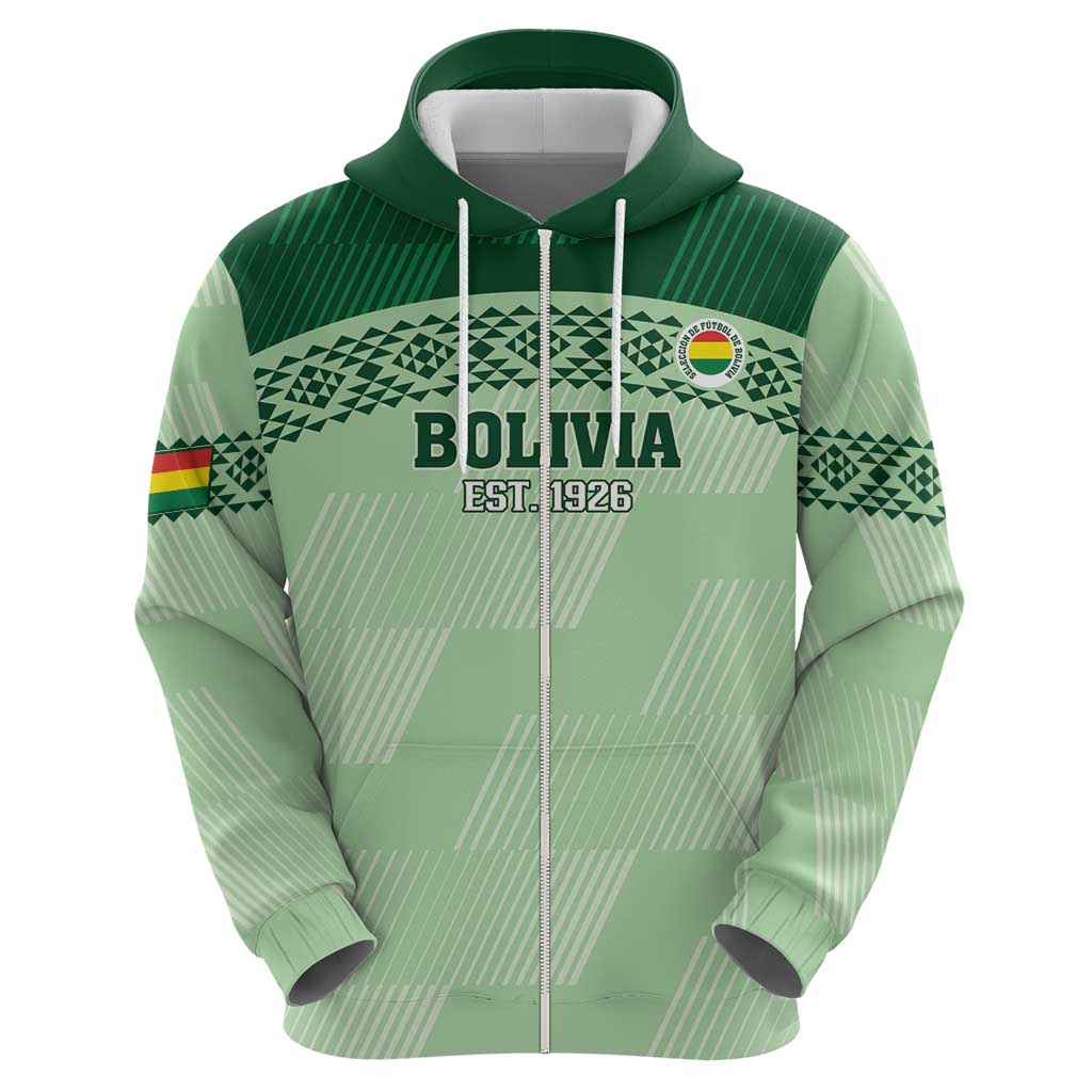 Custom La Verde Bolivia Football Hoodie Est 1926 Newest Version - Wonder Print Shop