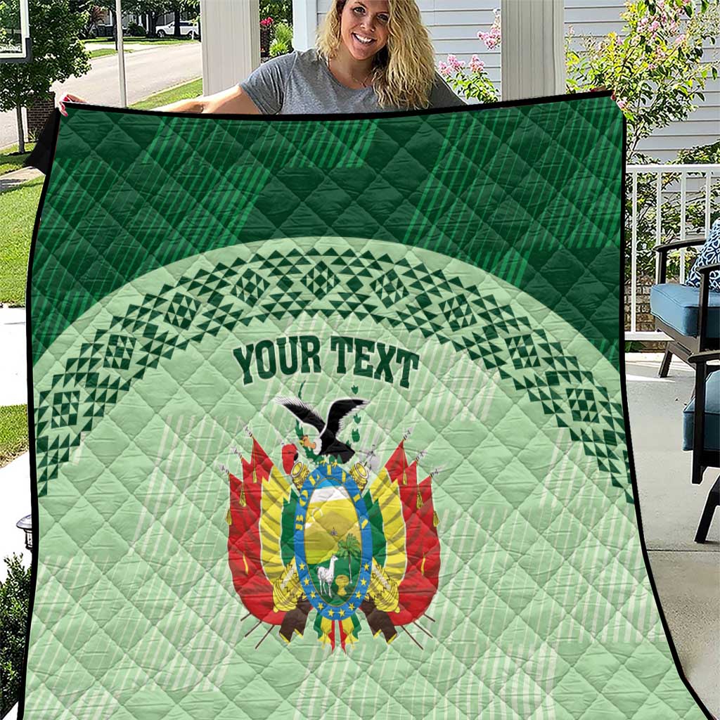 Custom La Verde Bolivia Football Quilt Est 1926 Newest Version - Wonder Print Shop