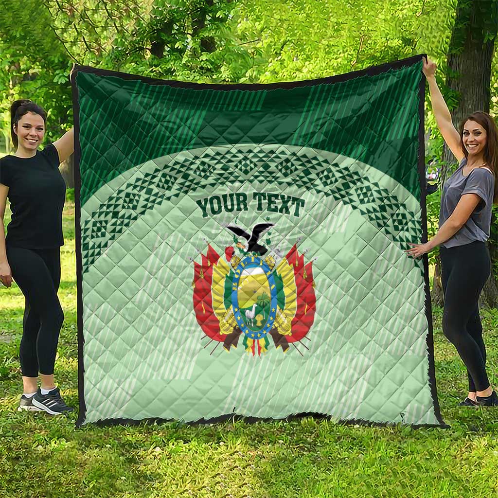 Custom La Verde Bolivia Football Quilt Est 1926 Newest Version - Wonder Print Shop