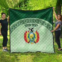 Custom La Verde Bolivia Football Quilt Est 1926 Newest Version - Wonder Print Shop