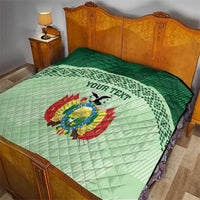 Custom La Verde Bolivia Football Quilt Est 1926 Newest Version - Wonder Print Shop