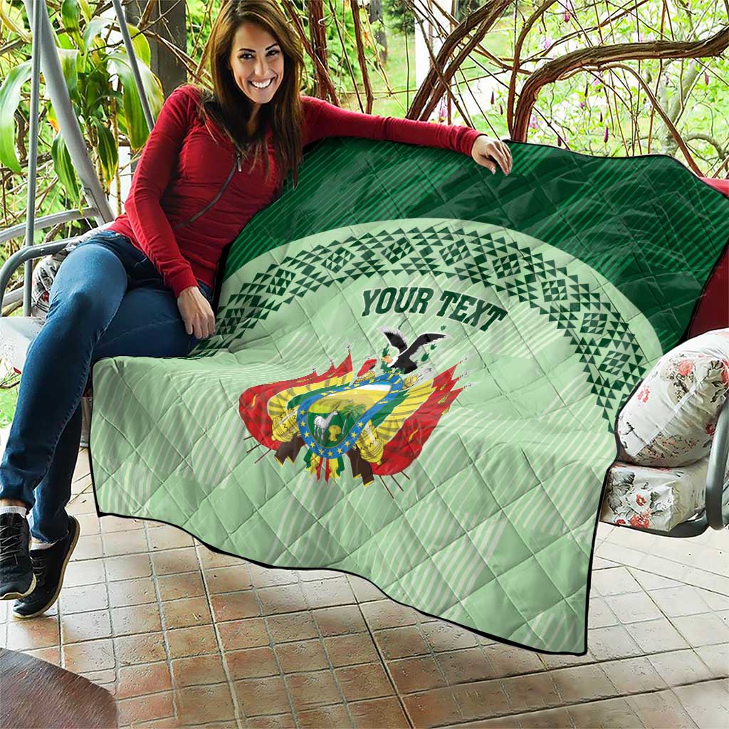 Custom La Verde Bolivia Football Quilt Est 1926 Newest Version - Wonder Print Shop
