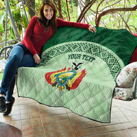 Custom La Verde Bolivia Football Quilt Est 1926 Newest Version - Wonder Print Shop
