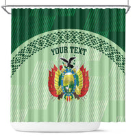 Custom La Verde Bolivia Football Shower Curtain Est 1926 Newest Version
