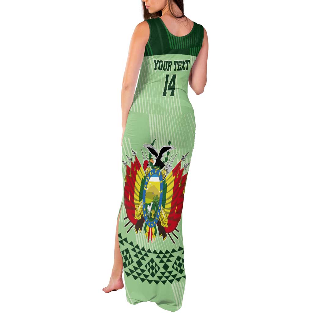 Custom La Verde Bolivia Football Tank Maxi Dress Est 1926 Newest Version - Wonder Print Shop