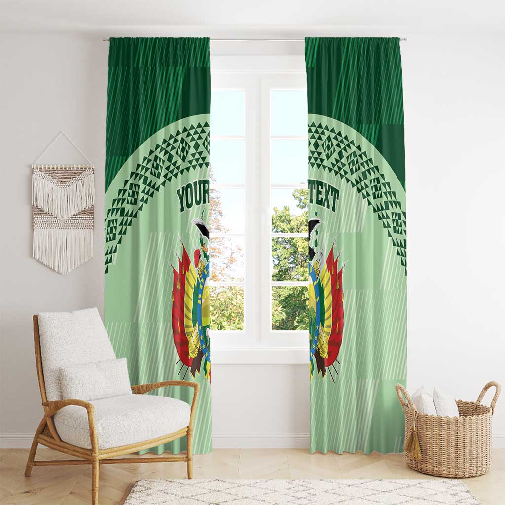 Custom La Verde Bolivia Football Window Curtain Est 1926 Newest Version - Wonder Print Shop