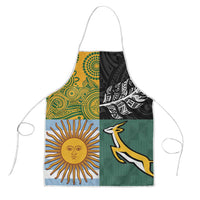 Rugby 2025 Championship Apron Combination of Southern Hemisphere Countries - Wonder Print Shop