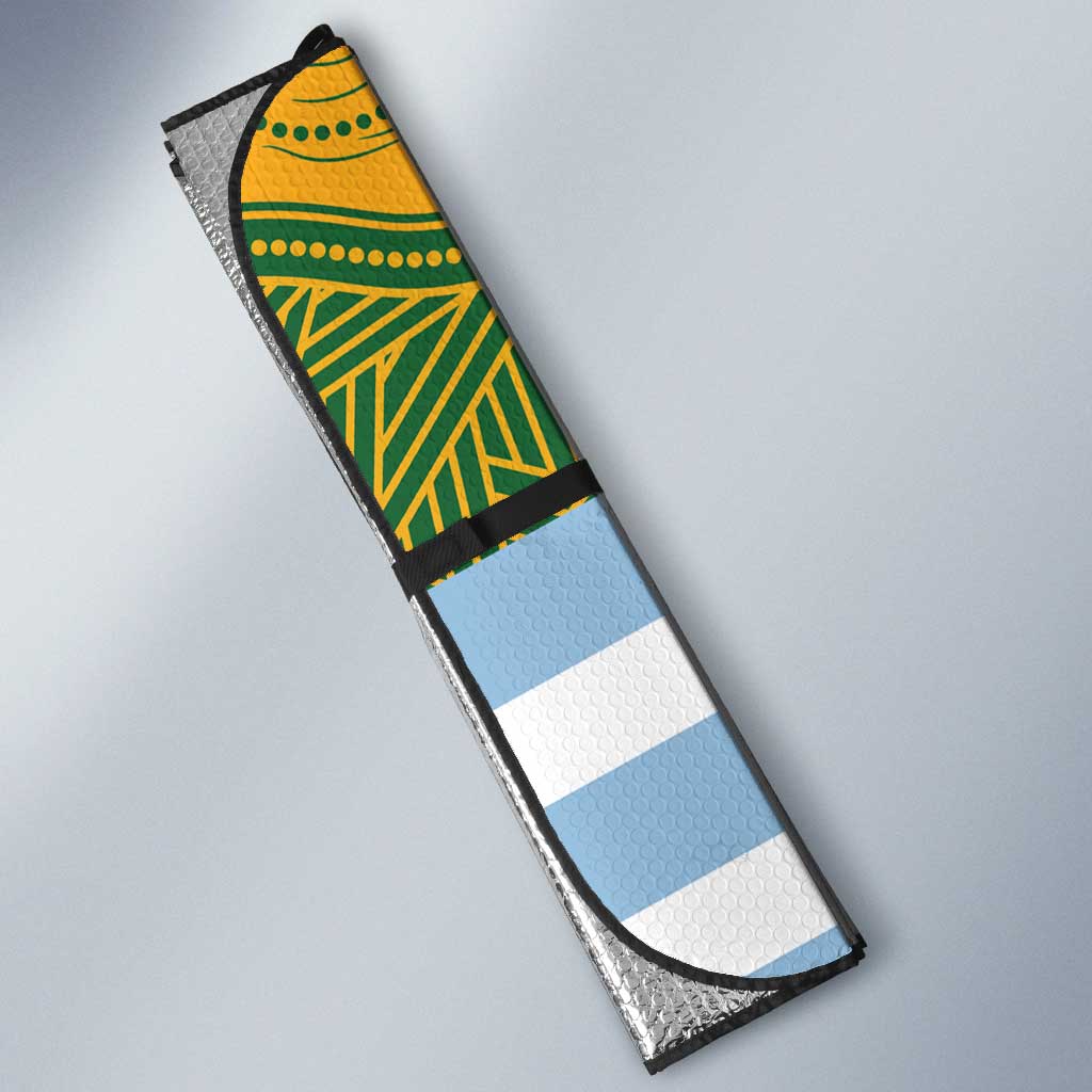 Rugby 2025 Championship Auto Sun Shade Combination of Southern Hemisphere Countries - Wonder Print Shop