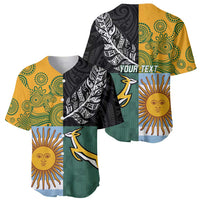 Personalised Rugby 2025 Championship Baseball Jersey Combination of Southern Hemisphere Countries - Wonder Print Shop