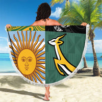 Rugby 2025 Championship Beach Blanket Combination of Southern Hemisphere Countries - Wonder Print Shop