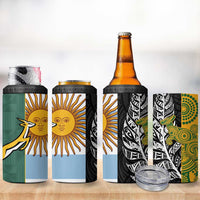 Rugby 2025 Championship 4 in 1 Can Cooler Tumbler Combination of Southern Hemisphere Countries - Wonder Print Shop