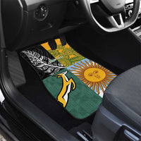 Rugby 2025 Championship Car Mats Combination of Southern Hemisphere Countries - Wonder Print Shop