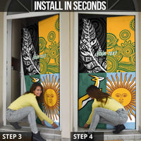 Personalised Rugby 2025 Championship Door Cover Combination of Southern Hemisphere Countries - Wonder Print Shop