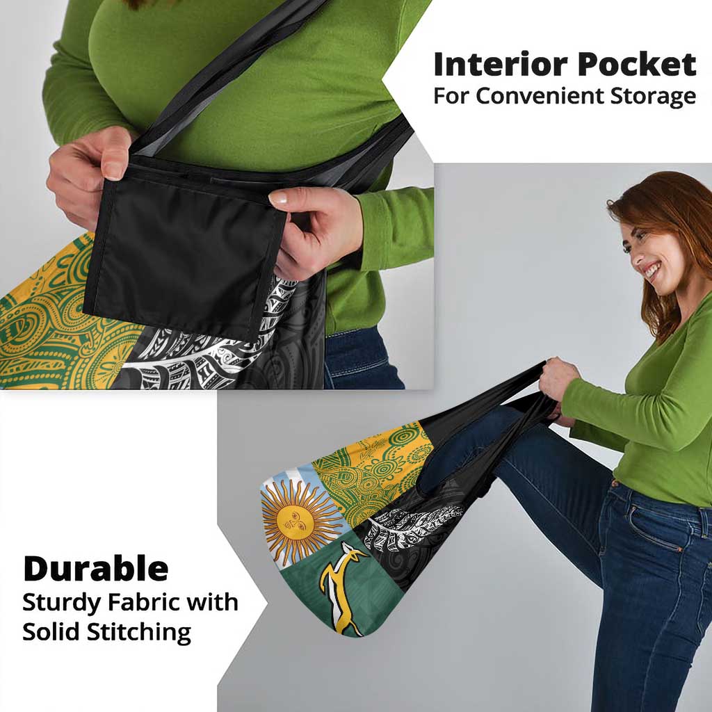 Rugby 2025 Championship Grocery Bag Combination of Southern Hemisphere Countries - Wonder Print Shop