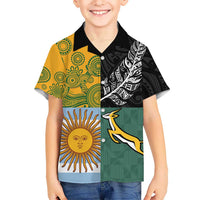 Personalised Rugby 2025 Championship Hawaiian Shirt Combination of Southern Hemisphere Countries - Wonder Print Shop