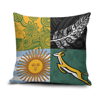 Rugby 2025 Championship Pillow Cover Combination of Southern Hemisphere Countries - Wonder Print Shop