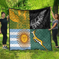 Rugby 2025 Championship Quilt Combination of Southern Hemisphere Countries - Wonder Print Shop