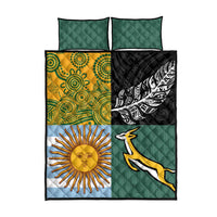 Rugby 2025 Championship Quilt Bed Set Combination of Southern Hemisphere Countries - Wonder Print Shop