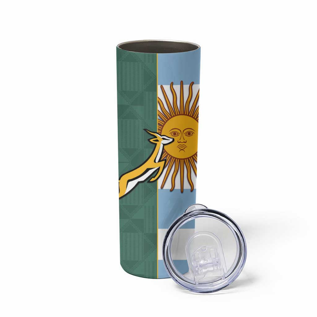 Rugby 2025 Championship Skinny Tumbler Combination of Southern Hemisphere Countries - Wonder Print Shop
