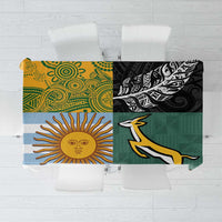 Rugby 2025 Championship Tablecloth Combination of Southern Hemisphere Countries - Wonder Print Shop