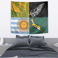 Rugby 2025 Championship Tapestry Combination of Southern Hemisphere Countries - Wonder Print Shop