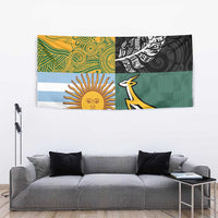 Rugby 2025 Championship Tapestry Combination of Southern Hemisphere Countries - Wonder Print Shop