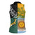 Personalised Rugby 2025 Championship Women Sleeveless Polo Shirt Combination of Southern Hemisphere Countries - Wonder Print Shop