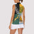 Personalised Rugby 2025 Championship Women Sleeveless Polo Shirt Combination of Southern Hemisphere Countries - Wonder Print Shop
